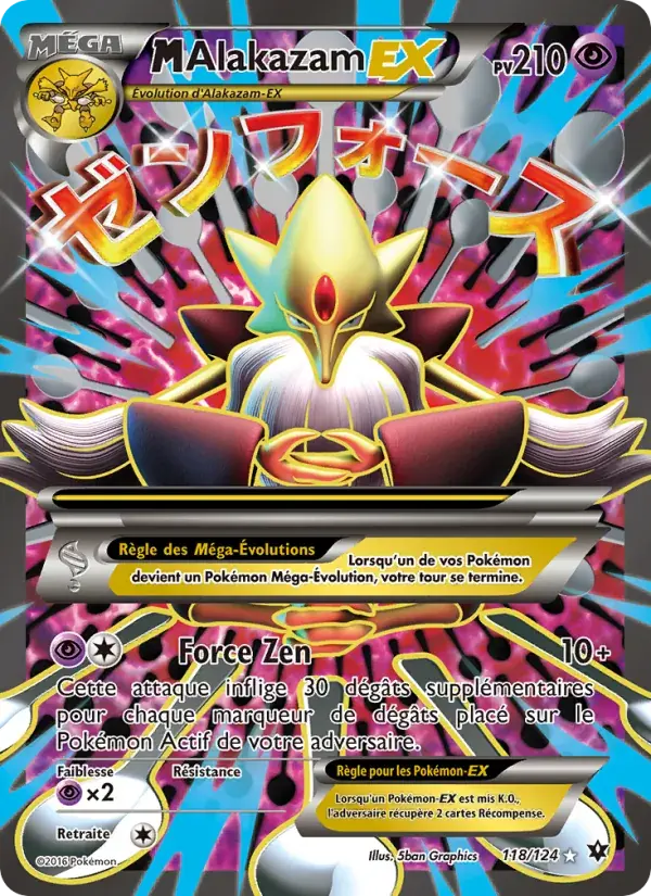 M-Alakazam EX - 118/129 - Impact des Destins