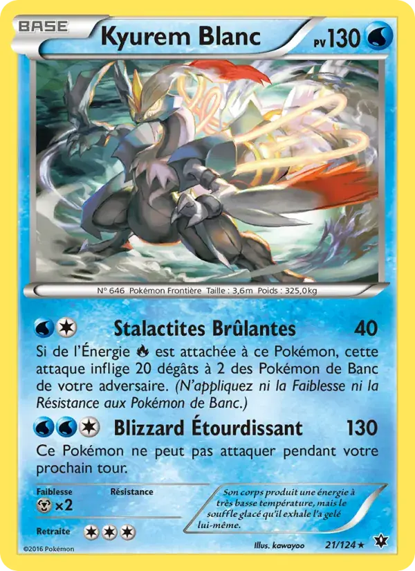 Kyurem Blanc - 21/129 - Impact des Destins