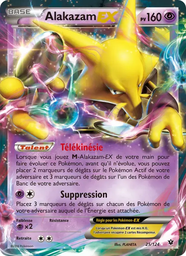 Alakazam EX - 25/129 - Impact des Destins