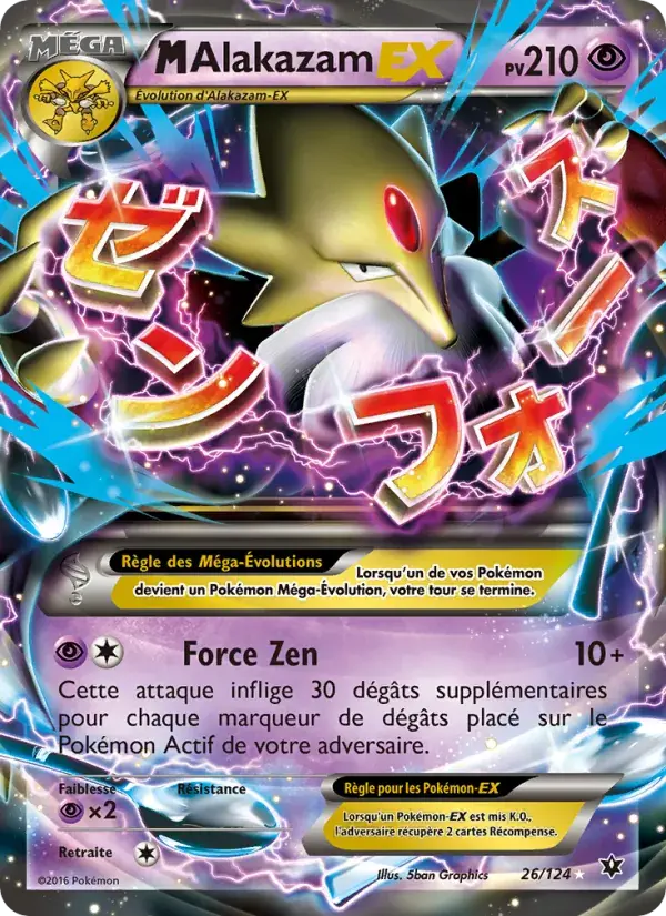 M-Alakazam EX - 26/129 - Impact des Destins