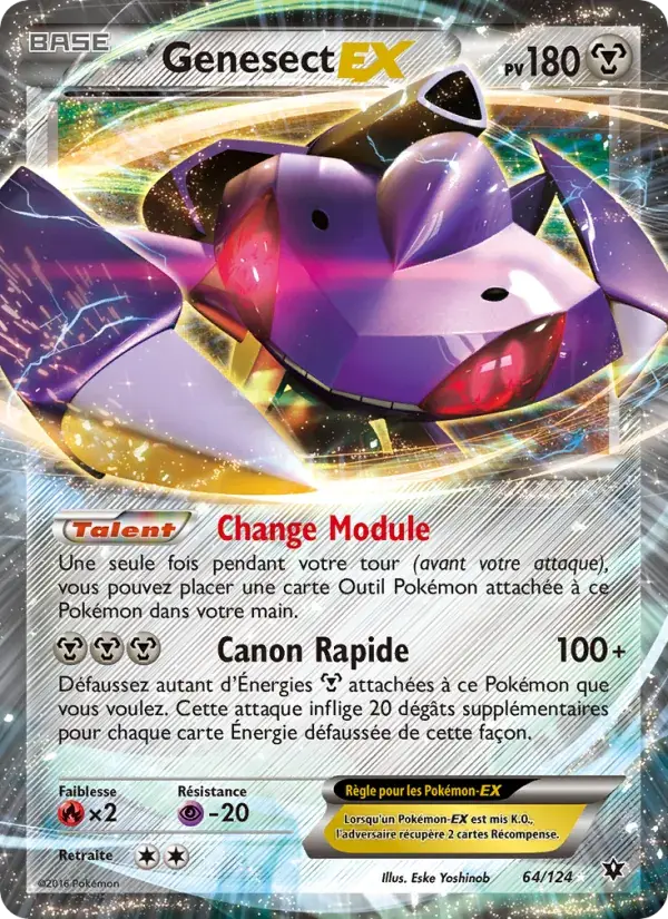 Genesect EX - 64/129 - Impact des Destins