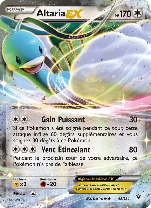 Altaria EX - 83/129 - Impact des Destins