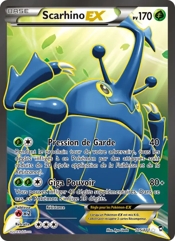 Scarhino EX - 105/114 - Poings Furieux