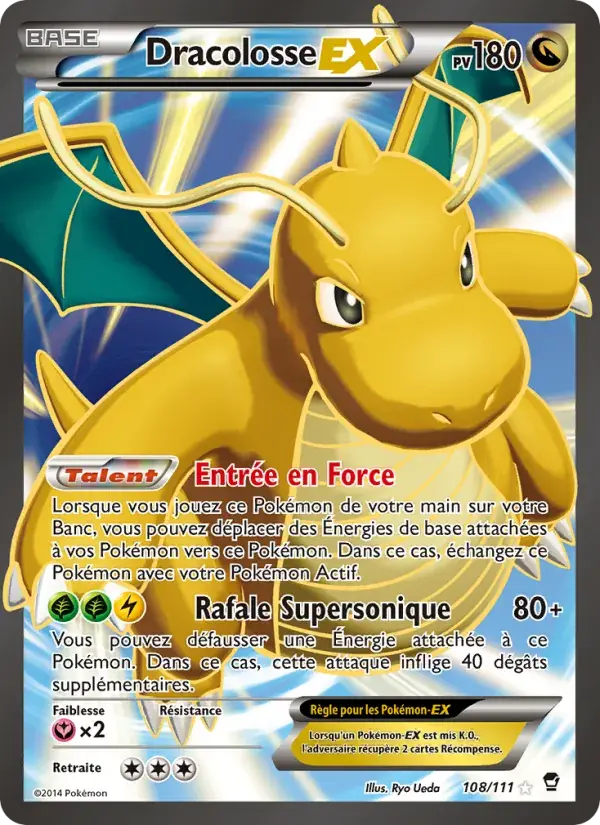 Dracolosse EX - 108/114 - Poings Furieux