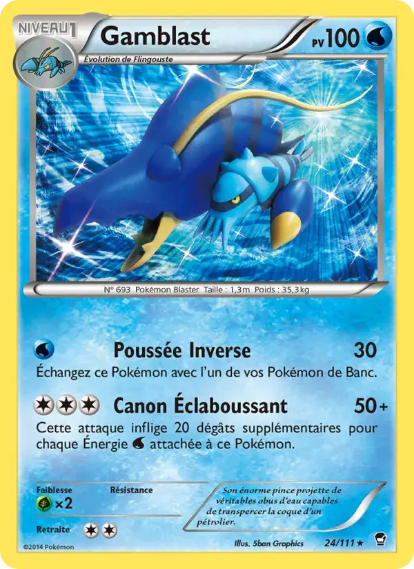 Gamblast - 24/114 - Poings Furieux