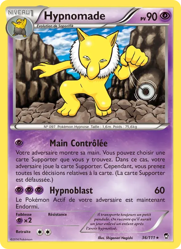 Hypnomade - 36/114 - Poings Furieux