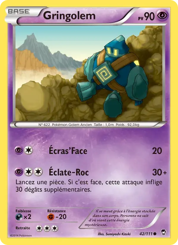 Gringolem - 42/114 - Poings Furieux