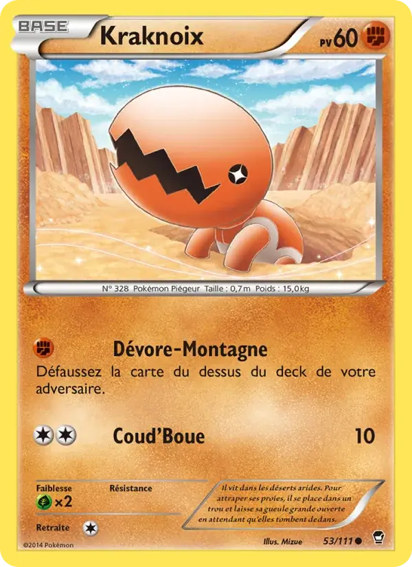Kraknoix - 53/114 - Poings Furieux