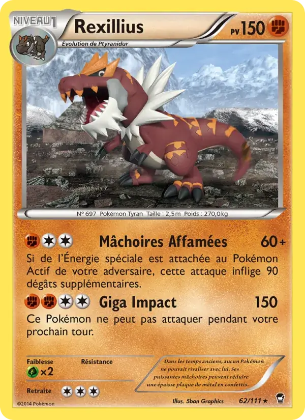 Rexillius - 62/114 - Poings Furieux