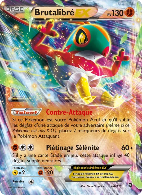 Brutalibré EX - 64/114 - Poings Furieux