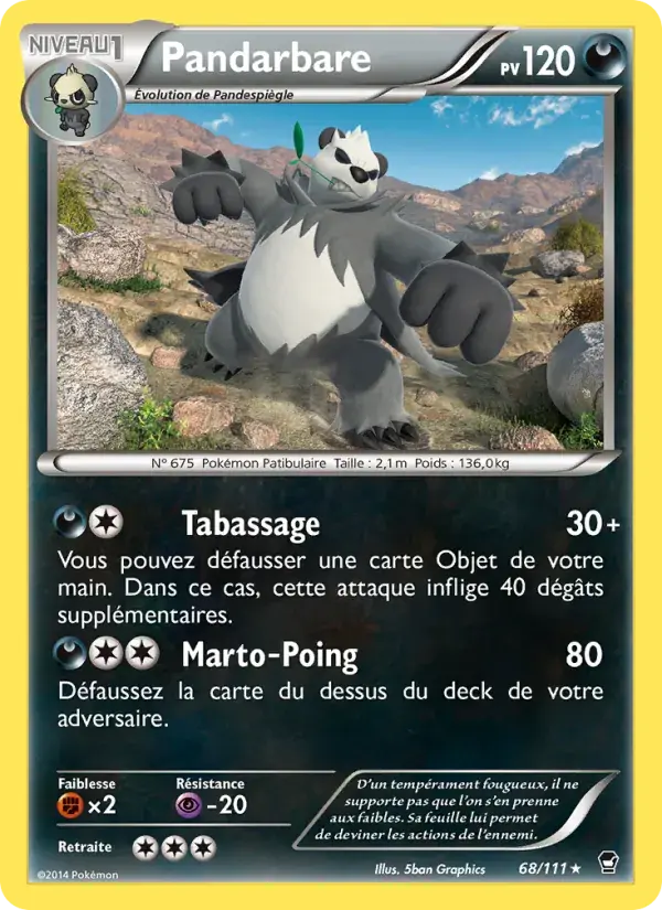 Pandarbare - 68/114 - Poings Furieux
