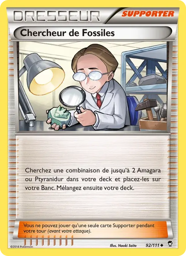 Chercheur de Fossiles - 92/114 - Poings Furieux