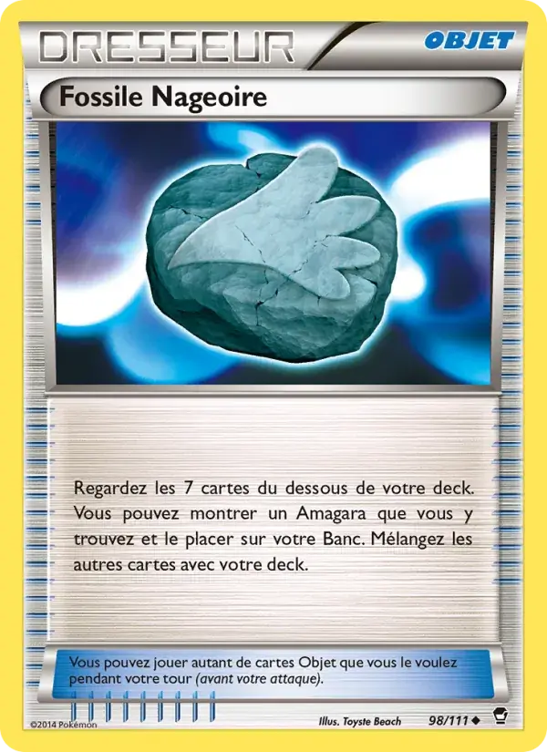Fossile Nageoire - 98/114 - Poings Furieux