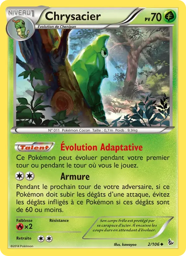 Chrysacier - 2/110 - Étincelles