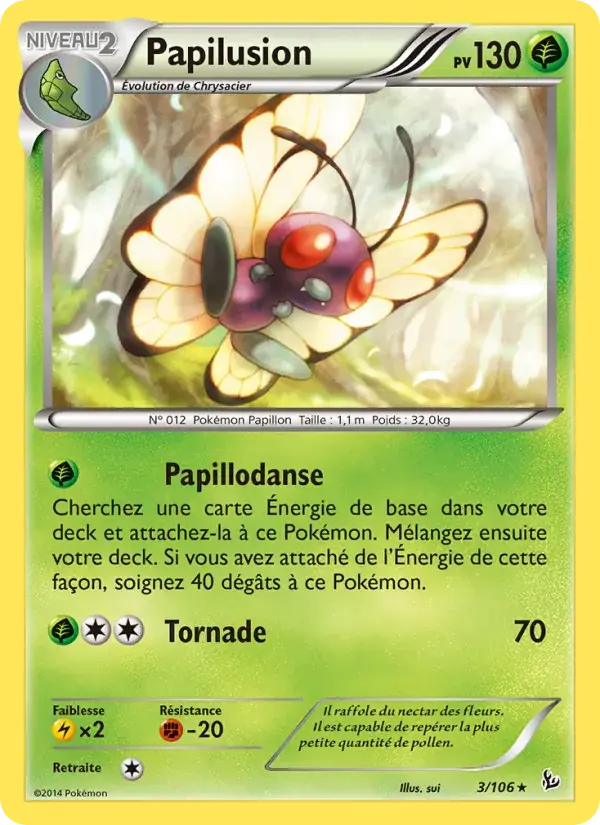 Papilusion - 3/110 - Étincelles