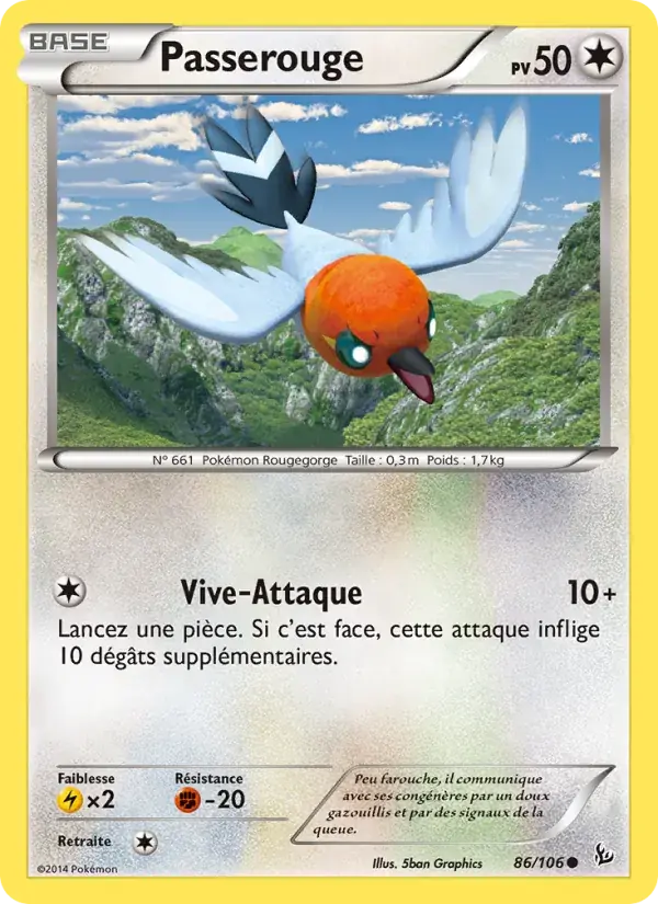 Passerouge - 86/110 - Étincelles