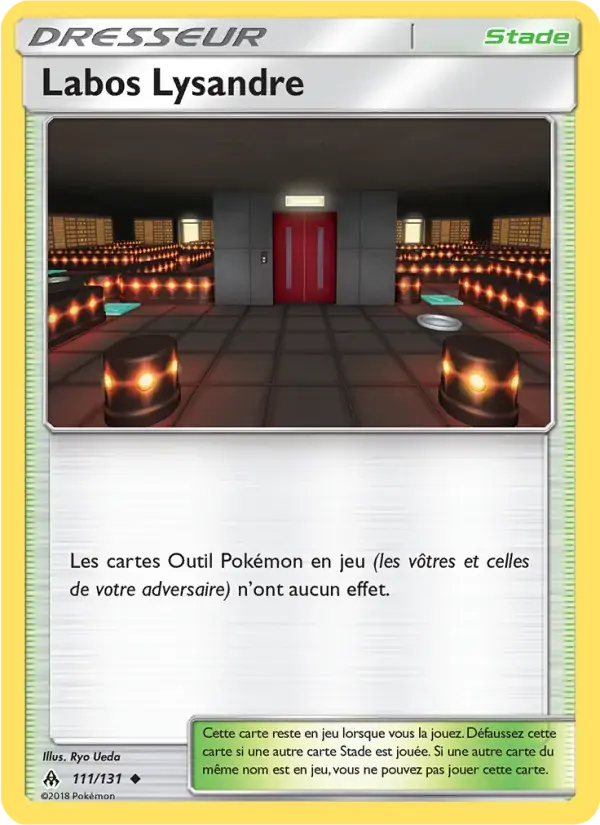 Labos Lysandre - 111/146 - Lumière Interdite