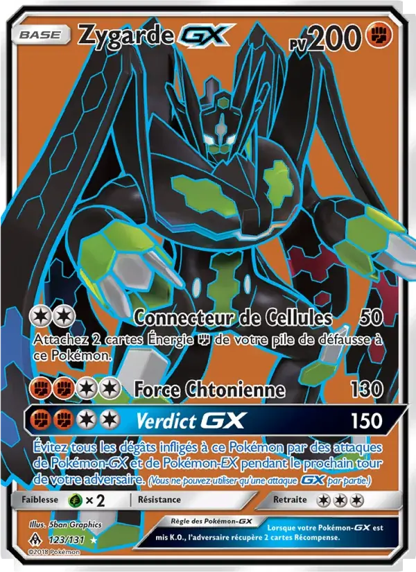 Zygarde GX - 123/146 - Lumière Interdite