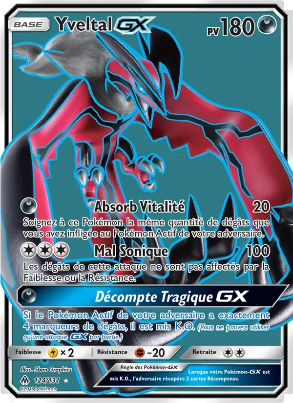Yveltal GX - 124/146 - Lumière Interdite