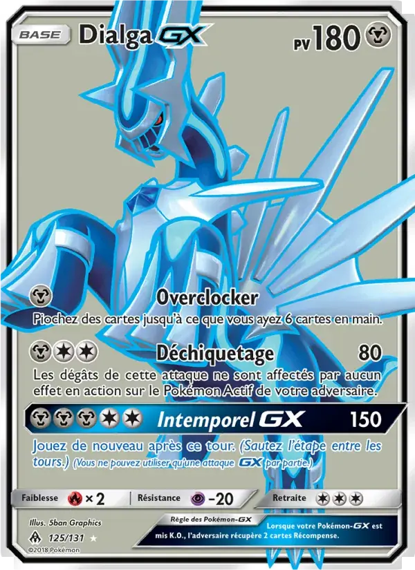 Dialga GX - 125/146 - Lumière Interdite
