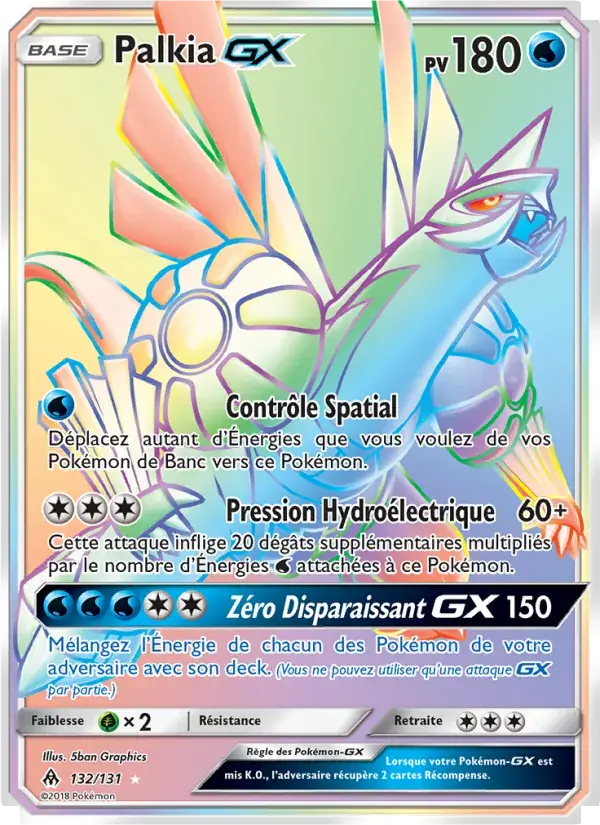 Palkia GX - 132/146 - Lumière Interdite