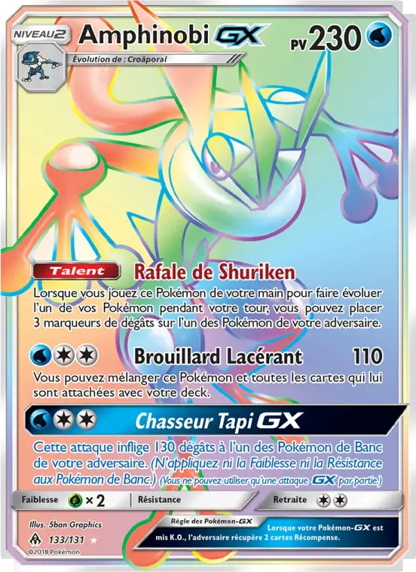 Amphinobi GX - 133/146 - Lumière Interdite