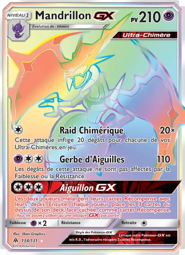 Mandrillon GX - 134/146 - Lumière Interdite
