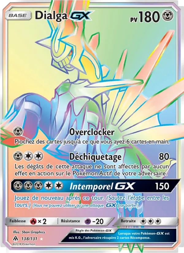 Dialga GX - 138/146 - Lumière Interdite