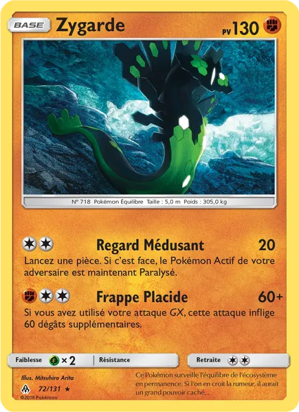 Zygarde - 72/146 - Lumière Interdite