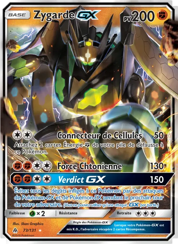 Zygarde GX - 73/146 - Lumière Interdite