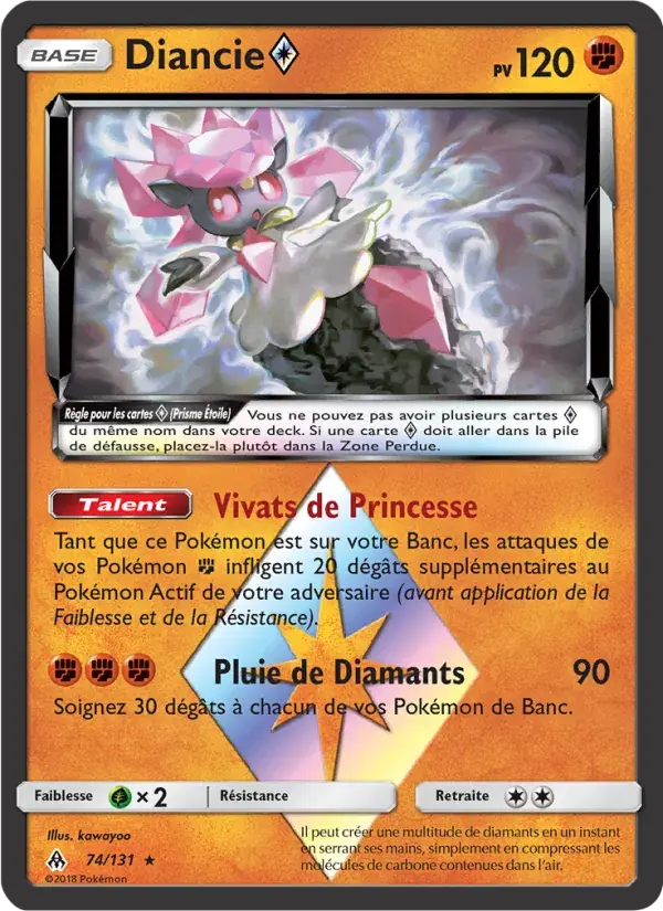 Diancie ◇ - 74/146 - Lumière Interdite