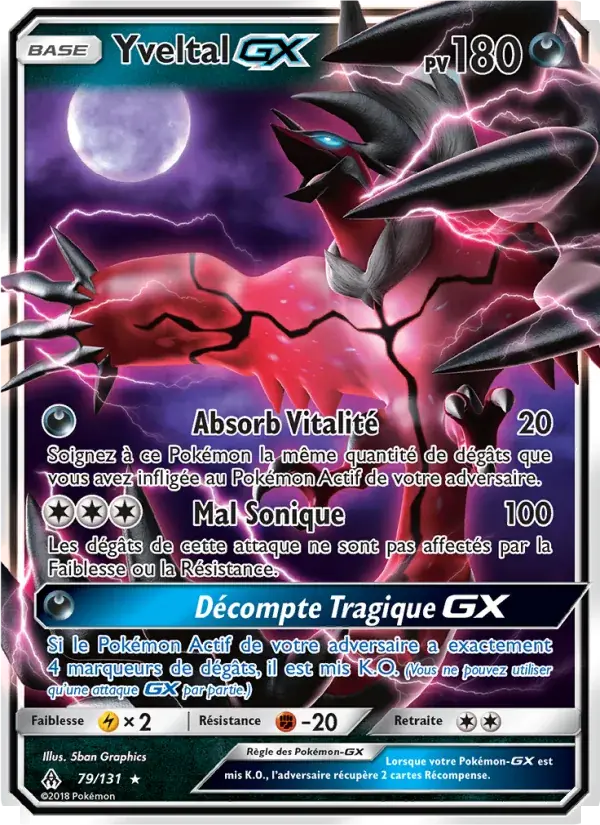 Yveltal GX - 79/146 - Lumière Interdite