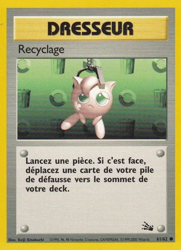Recyclage - 61/62 - Fossile