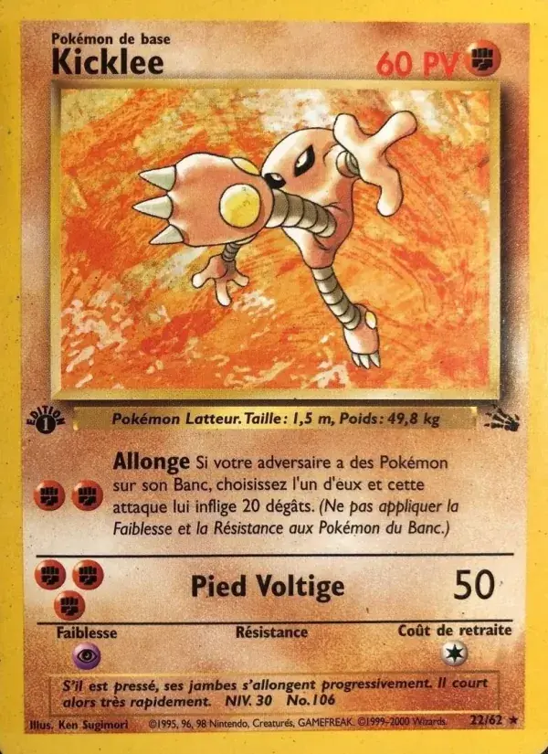 Kicklee - 22/62 - Fossile