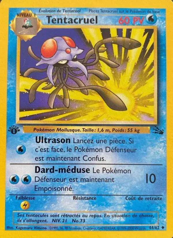 Tentacruel - 44/62 - Fossile