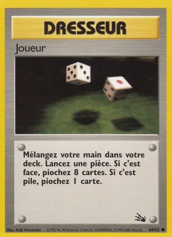Joueur - 60/62 - Fossile