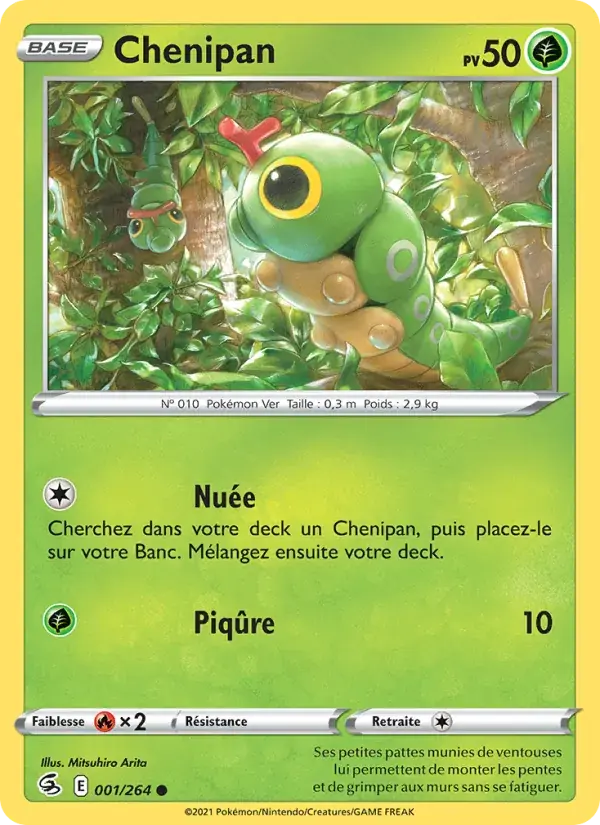 Chenipan - 1/284 - Poing de Fusion