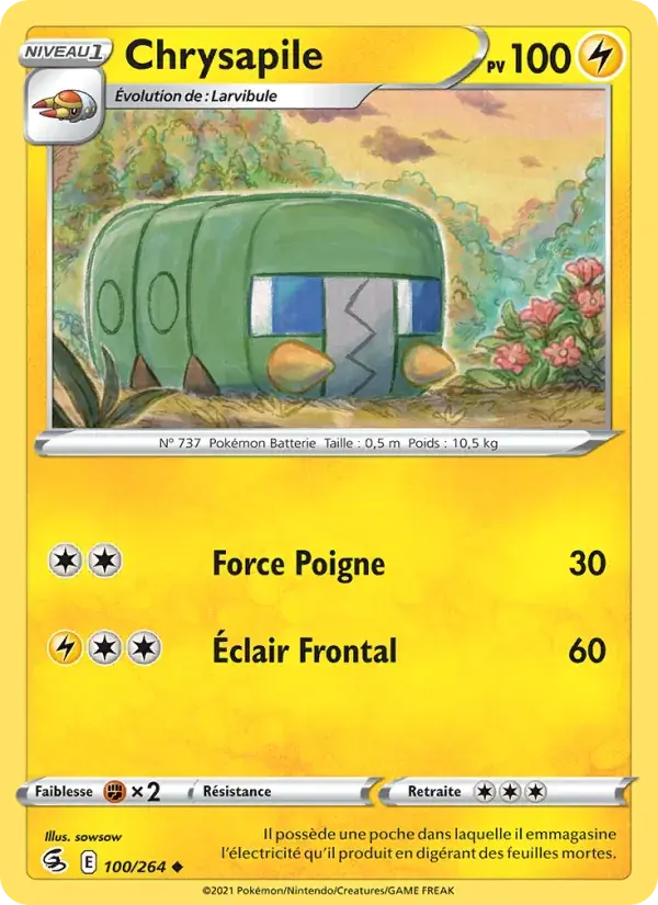 Chrysapile - 100/284 - Poing de Fusion