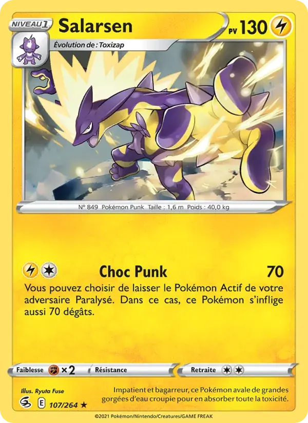 Salarsen - 107/284 - Poing de Fusion