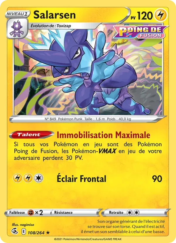 Salarsen - 108/284 - Poing de Fusion