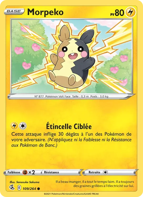 Morpeko - 109/284 - Poing de Fusion