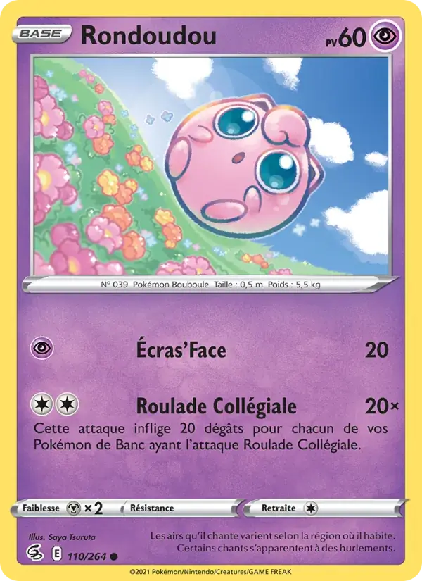 Rondoudou - 110/284 - Poing de Fusion