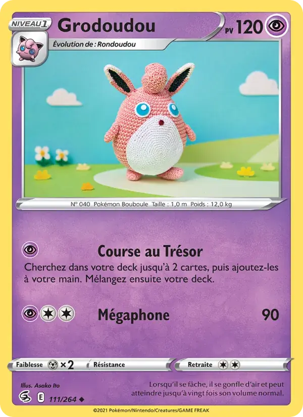 Grodoudou - 111/284 - Poing de Fusion