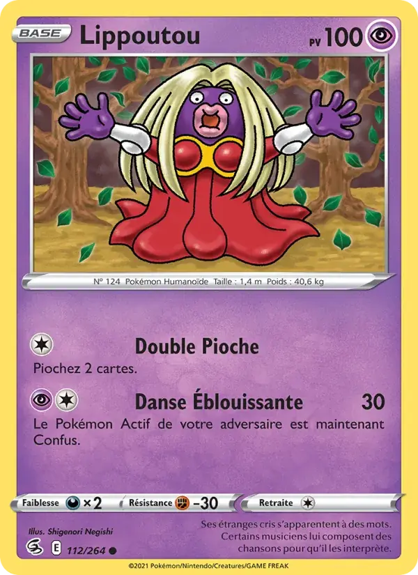 Lippoutou - 112/284 - Poing de Fusion
