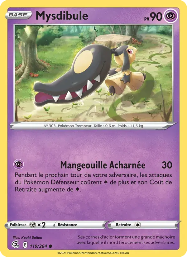 Mysdibule - 119/284 - Poing de Fusion