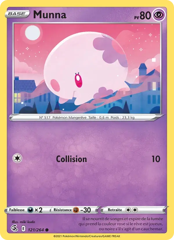 Munna - 121/284 - Poing de Fusion