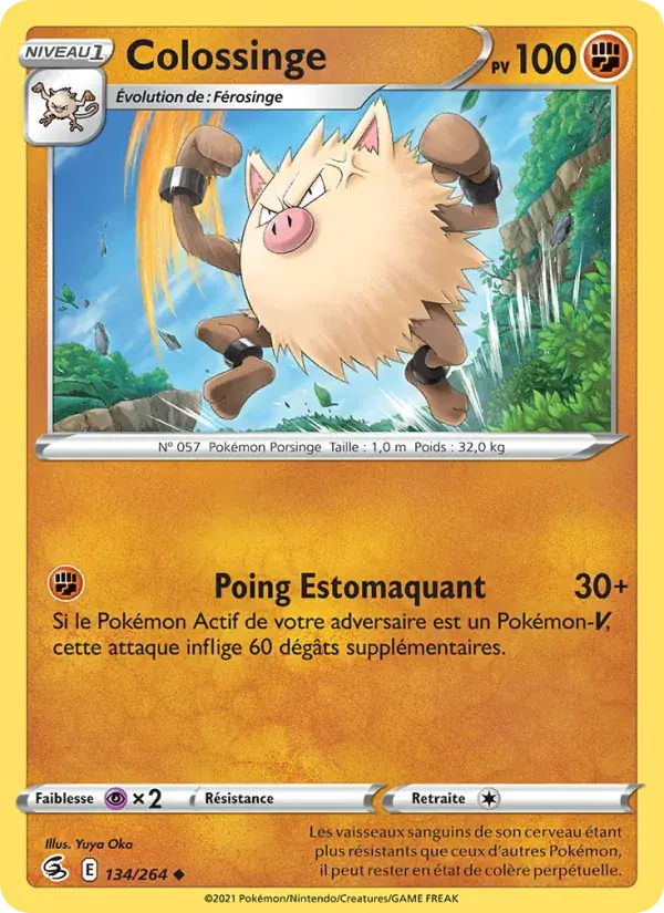 Colossinge - 134/284 - Poing de Fusion