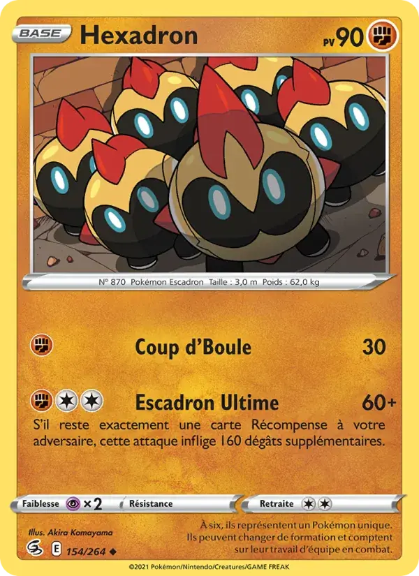 Hexadron - 154/284 - Poing de Fusion
