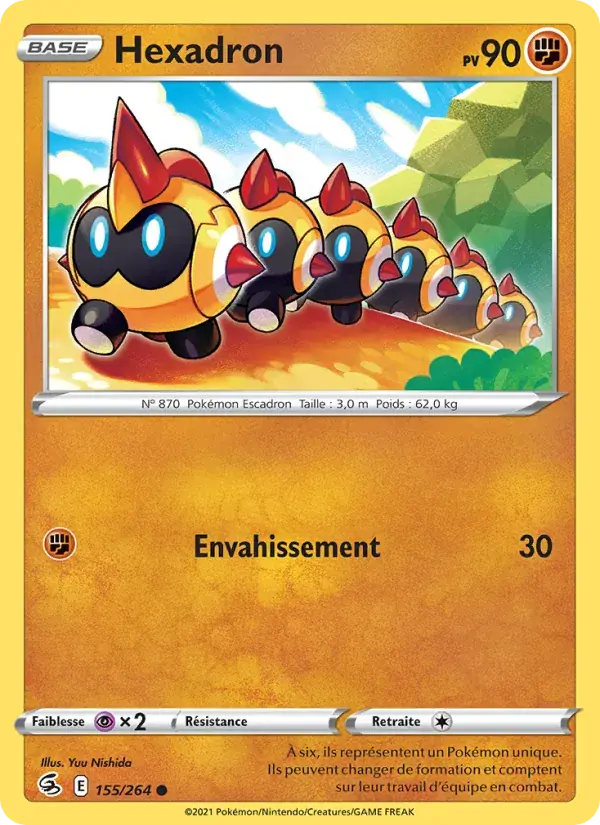 Hexadron - 155/284 - Poing de Fusion