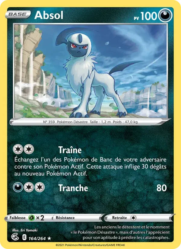 Absol - 164/284 - Poing de Fusion